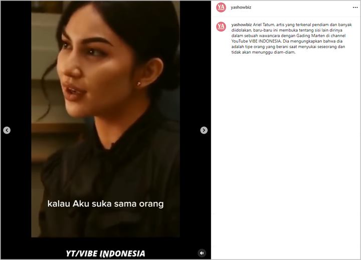 Gak Gengsi, Cara Ariel Tatum Ekspresikan Rasa Suka Disorot Lagi