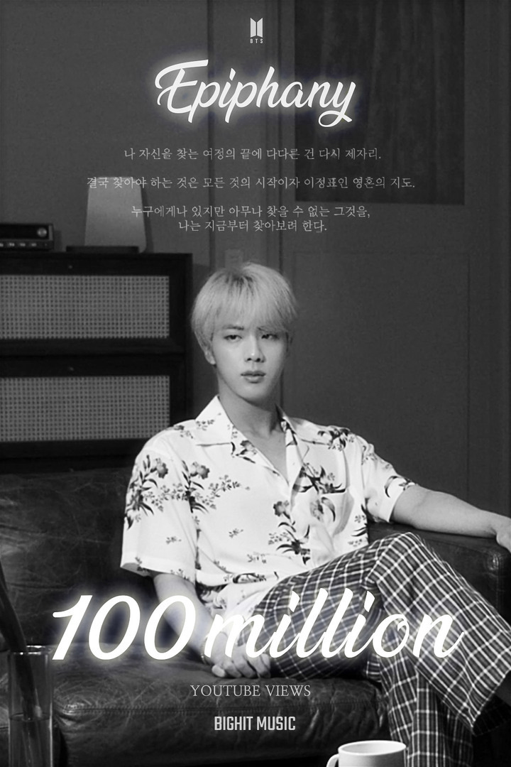 Jin  BTS -  'Epiphany'