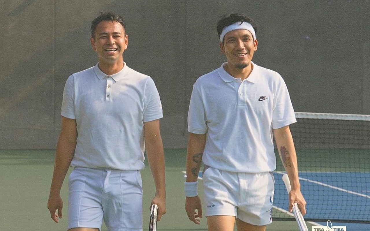 Raffi Ahmad Kembali Lawan Desta di 'Lagi Lagi Tenis', Sponsor Gak kaleng-kaleng Curi Fokus