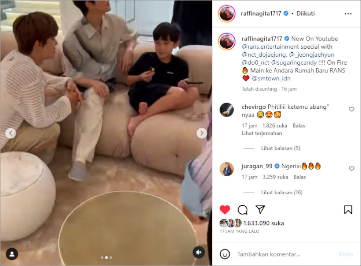 Loly Pamer Kekasih Baru Antonio Dedola, Rafathar Ngobrol Dengan Jungwoo dan Doyoung NCT-Topik Pagi