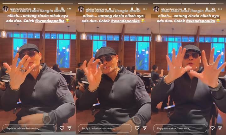 Deddy Corbuzier Bikin Cincin Nikah Hilang Pakai Sulap, Reaksi Sabrina Chairunnisa Tak Terduga Deddy Corbuzier Bikin Cincin Nikah Hilang Pakai Sulap, Reaksi Sabrina Chairunnisa Tak Terduga Deddy Corbuzier Bikin Cincin Nikah Hilang Pakai Sulap, Reaksi Sabrina Chairunnisa Tak Terduga
