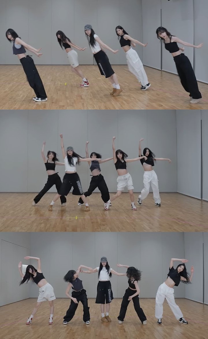 LE SSERAFIM Buat Sudut Sempurna di Video Dance Practice Terbaru, Sinkronisasi Curi Fokus