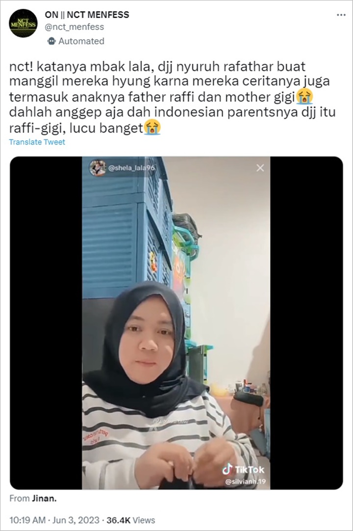 Jaehyun NCT Nempel ke Rafathar, Obrolan Keduanya yang Tak Terekam Kamera Bocor