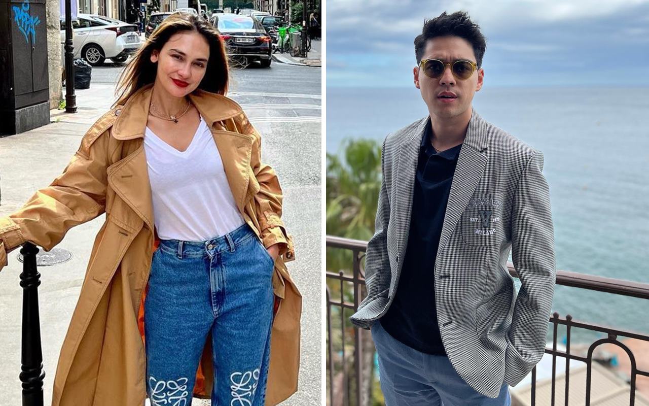 Karaokean Bareng, Luna Maya dan Maxime Bouttier Terciduk Pakai Baju Couple