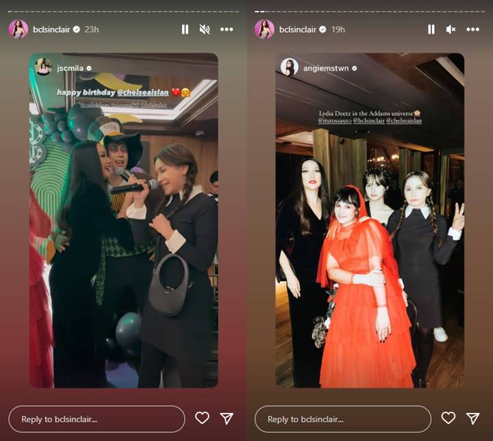 Cosplay Bunga Citra Lestari dan Rossa Bak Jadi Ibu-Anak di Pesta Ultah Chelsea Islan Cosplay Bunga Citra Lestari dan Rossa Bak Jadi Ibu-Anak di Pesta Ultah Chelsea Islan