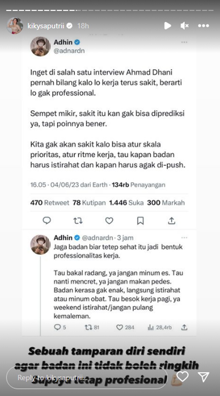 Kiky Saputri Seketika Tertampar Gegara Nasihat Menohok Ahmad Dhani