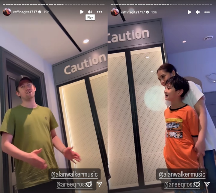 Rafathar Antusias Pamer Kesamaan dengan Alan Walker, Obrolan Bak Bestie