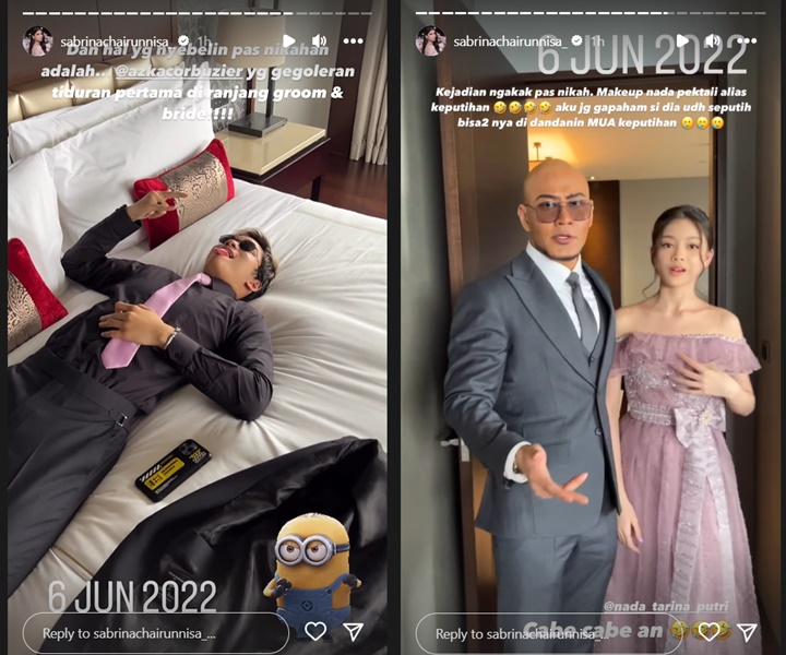 Kenang Pernikahan dengan Deddy Corbuzier, Sabrina Chairunnisa Bongkar Tingkah Nyebelin Azka