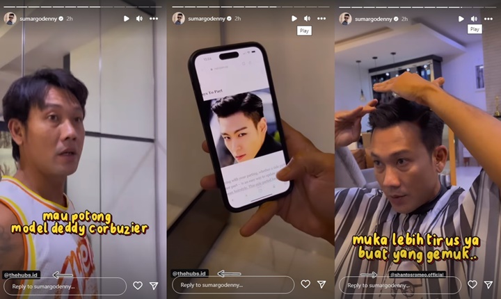 Denny Sumargo Bikin Pangling Usai Ubah Gaya Rambut Mirip T.O.P Eks BIGBANG