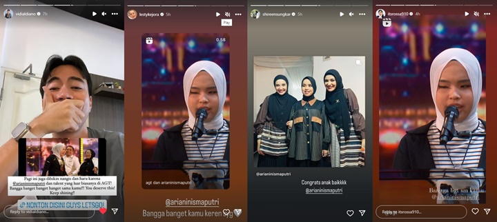 Vidi Aldiano Nangis, Sederet Artis Ikut Merinding Lihat Penampilan Putri Ariani di \'AGT\'