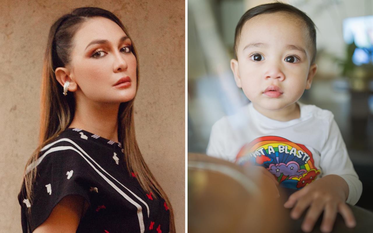 Momen Luna Maya Ikut Ngemong Rayyanza Cipung Bak Gambaran Punya Anak Satu
