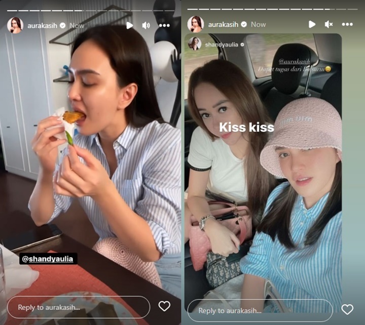 Shandy Aulia Tak Bisa Nolak Saat Dicekoki Aura Kasih Makanan Jorok