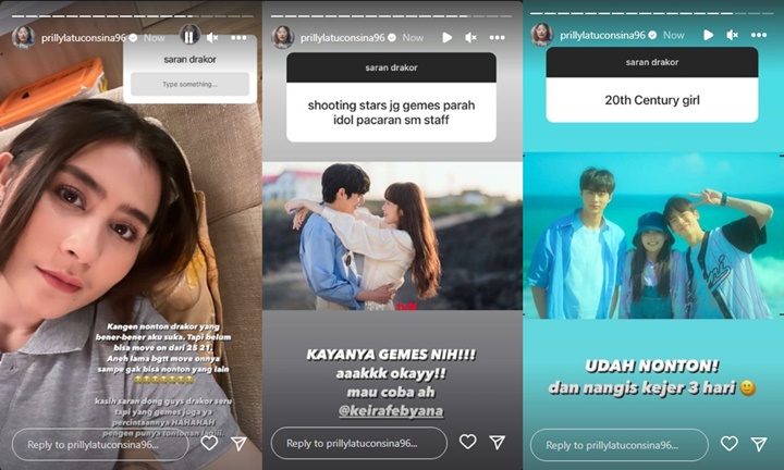 Prilly Latuconsina Belum Bisa Move On dari Drama Nyesek Nam Joo Hyuk