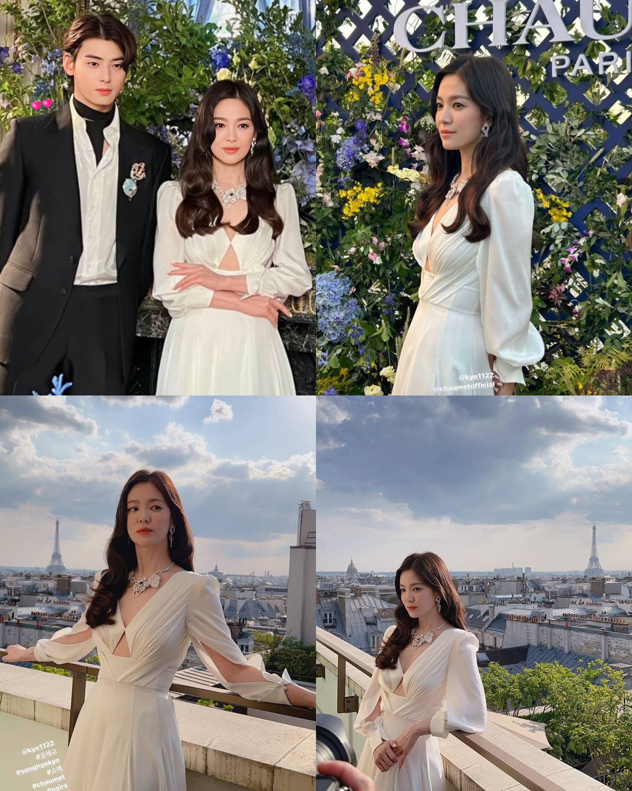 Perang Visual, Pose Bareng Song Hye Kyo-Cha Eun Woo Bikin Serasa Di Negeri Dongeng