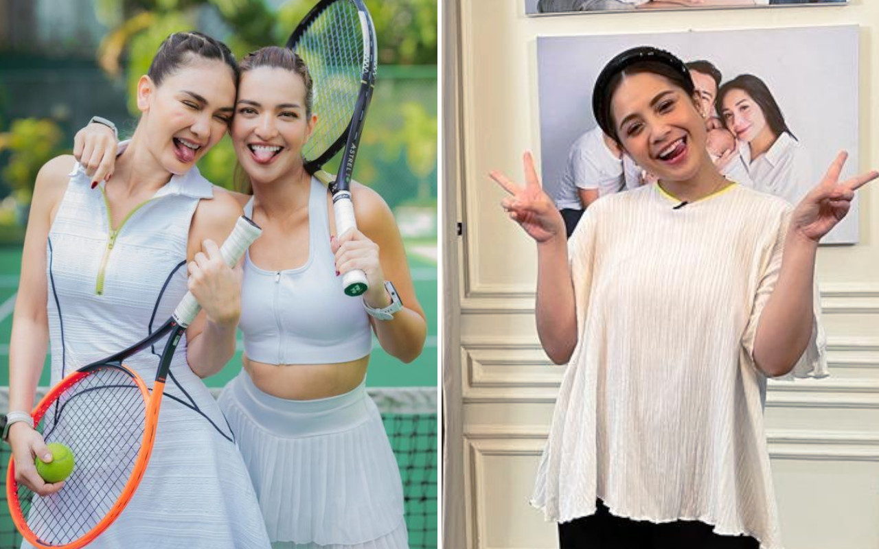 Gaya Kece Luna Maya dan Nia Ramadhani Jelang 'Lagi Lagi Tenis' Bikin Fans Nagita Slavina Ikut Oleng