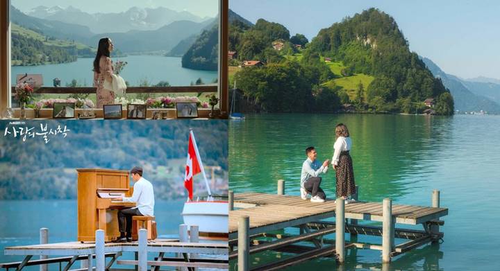 Hyun Bin dan Son Ye Jin Sebabkan Danau Iseltwald di Swiss Dibanjiri Turis