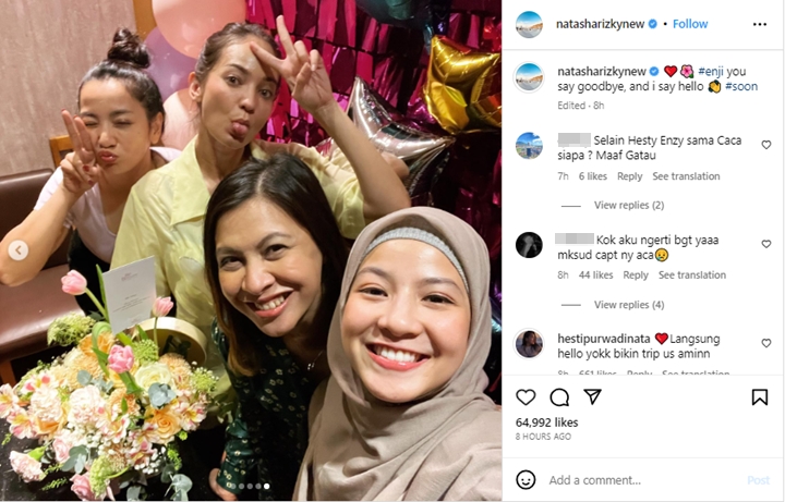 Ngumpul Bareng, Natasha Rizky Spill Enzy Storia Bilang Selamat Tinggal
