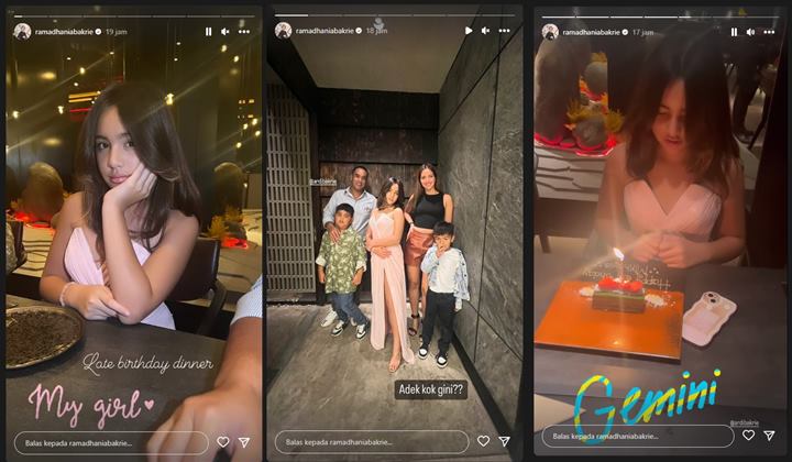 Mikhayla Cantik Pakai Gaun Pink Rayakan Ultah, Nia Ramadhani Malah Salfok ke Pose Sang Putra