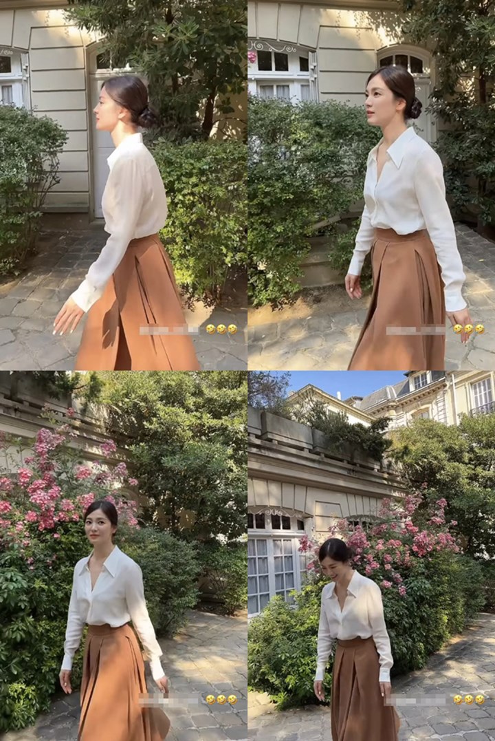 Momen Song Hye Kyo Tertawa Lepas Dapat Perhatian Media Korea