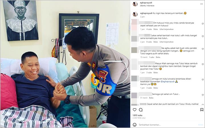 Bagikan Foto Tukul Arwana, Putra Tampan Tulis Sebuah Keinginan