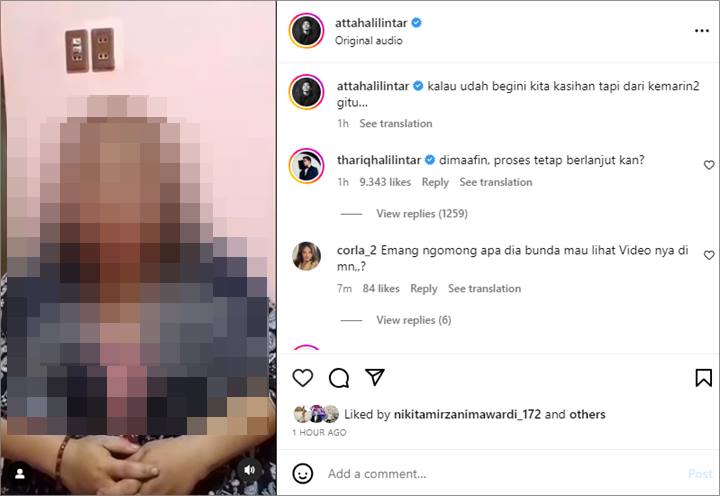 Atta Halilintar Kasihan Lihat Pembully Ameena Nangis-nangis Minta Maaf, Reaksi Thariq Mewakili