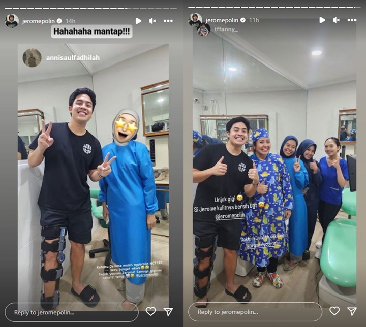 Kulit Bersih Jerome Polin Saat Datang ke Dokter Gigi Jadi Perbincangan