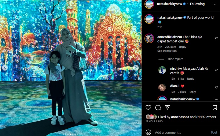 Putri Anne Komentari Natasha Rizki