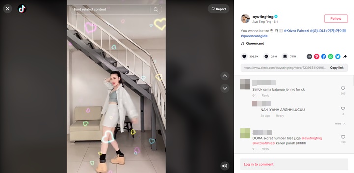 Ayu Ting Ting dan Jennie BLACKPINK Kompak Pancarkan Vibes Seksi Saat Kembaran Outfit