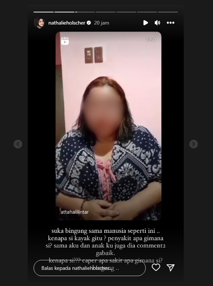 Pembully Ameena Anak Atta Halilintar Minta Maaf, Nathalie Holscher Ungkap Juga Pernah Jadi Korban