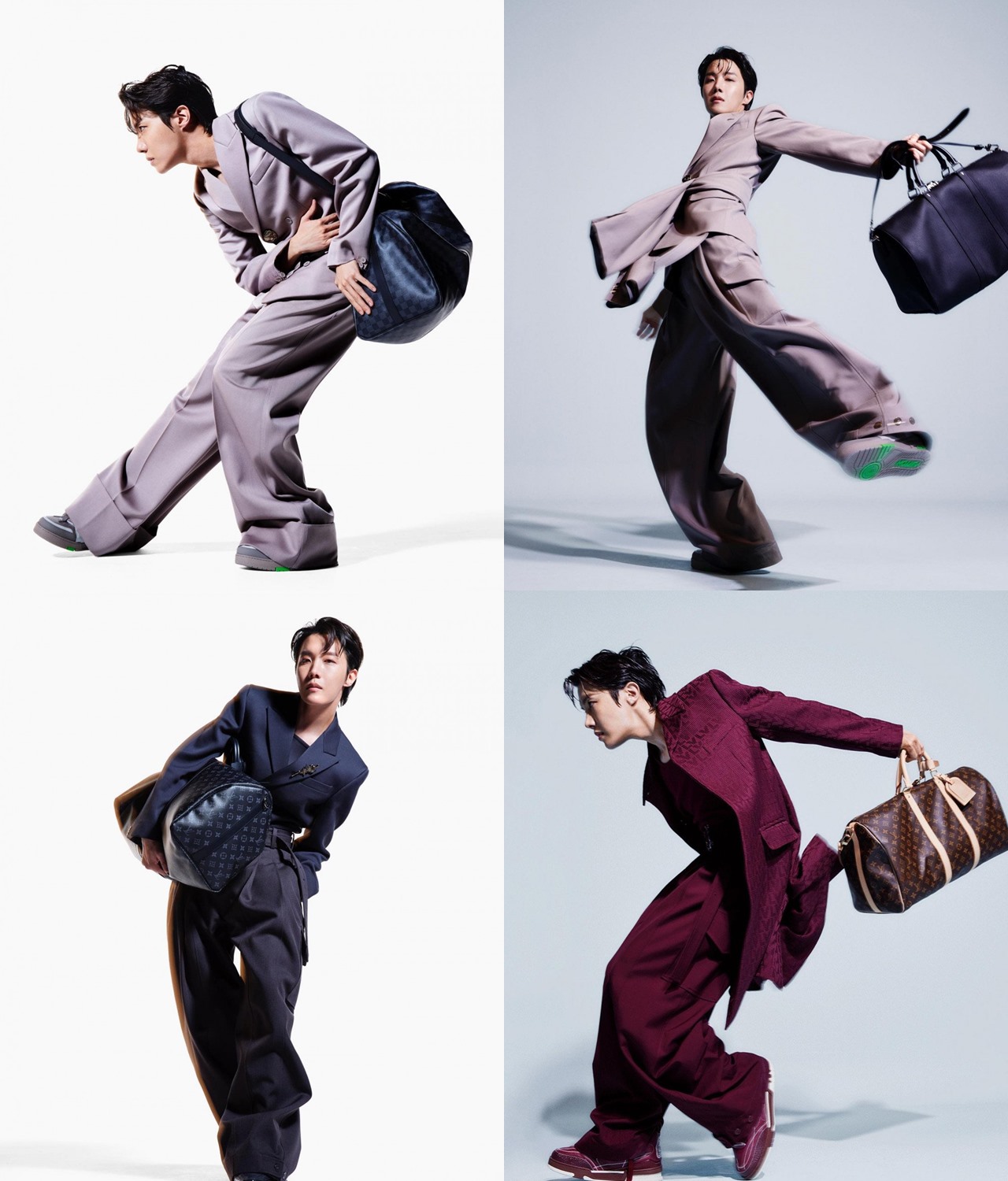 Obati Rasa Rindu Fans, Louis Vuitton Rilis Kampanye Pertama Bareng J-Hope Sebagai BA