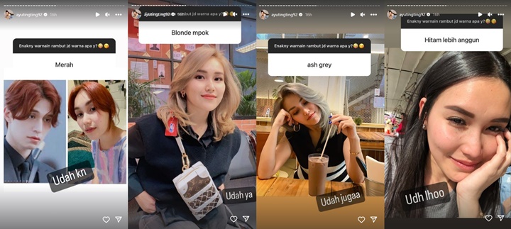 Jadi Mirip Lee Dong Wook, Ayu Ting Ting Diprotes Netizen Soal Warna Rambut
