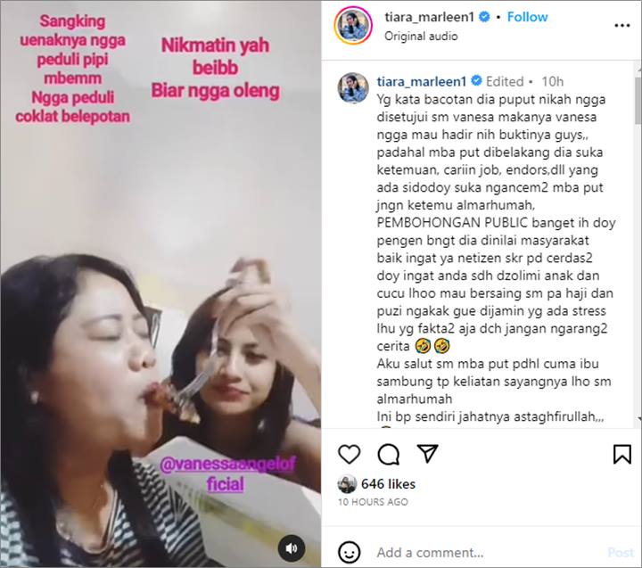 Doddy Sudrajat Klaim Vanessa Angel Tak Restui Puput, Bukti Sanggahan Muncul