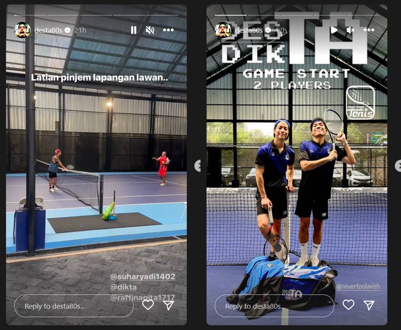 Desta membagikan potret bersama dengan Dikta