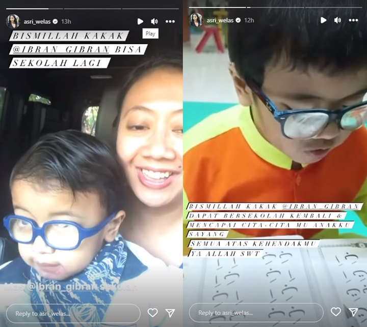 Sudah Keluar ICU, Momen Putra Asri Welas Mengaji Tuai Keharuan
