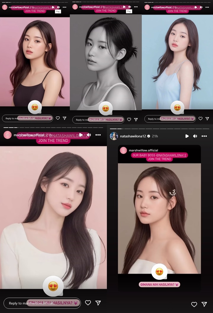 Natasha Wilona Versi AI Artis Korea Bikin Galfok, Foto Kedua Paling Menonjol