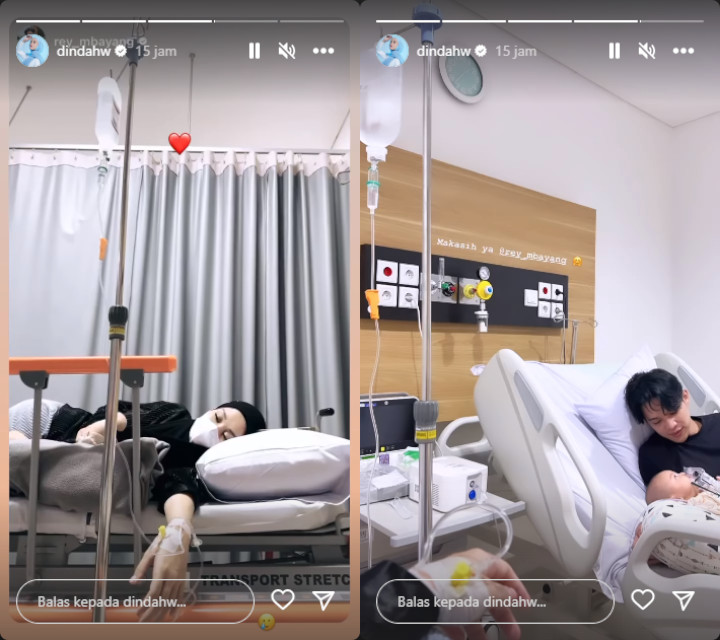 Jatuh Sakit, Dinda Hauw Tulis Pesan Haru Untuk Putra Sulung yang Berulang Tahun ke-2