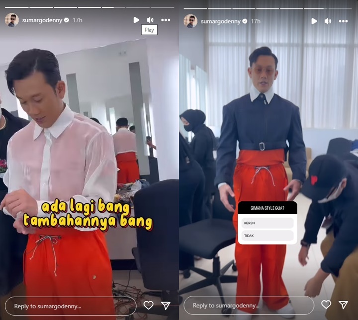 Jajal Style Baru, Denny Sumargo Banjir Pujian Saat Kenakan Crop Top Ala Gen Z
