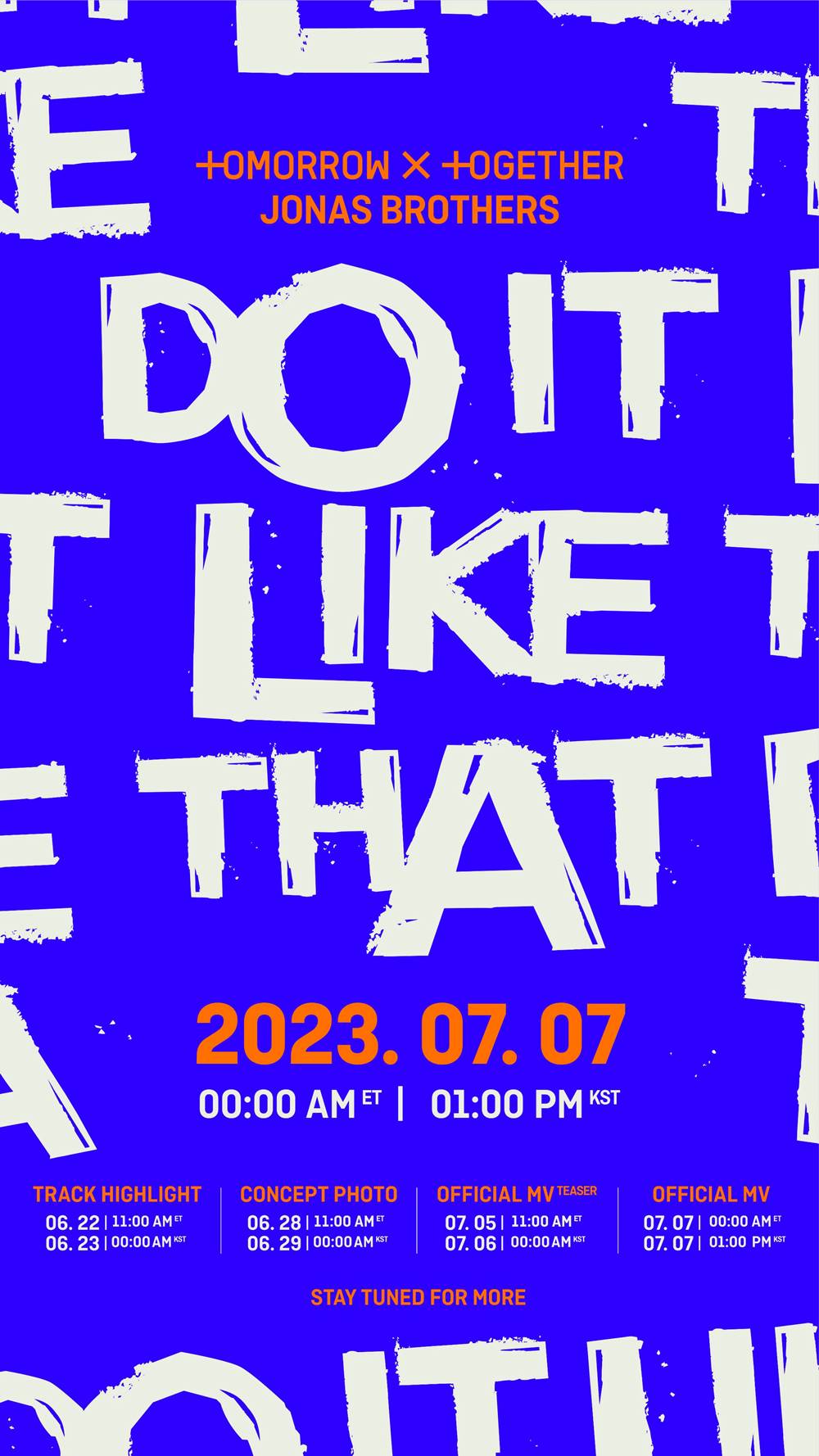 TXT dan Jonas Brothers merilis lagu bersama