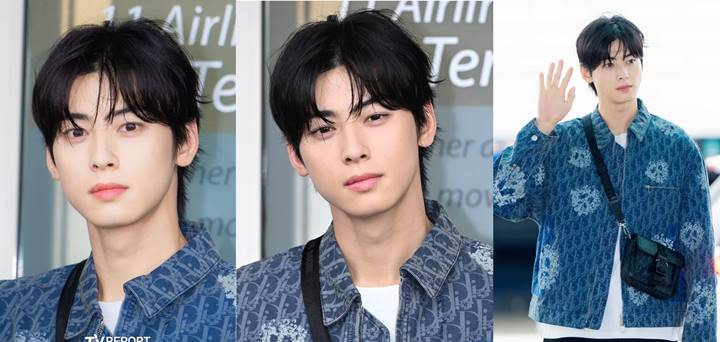 Penampakan Cha Eunwoo ASTRO di Bandara Saat Berangkat ke Paris Sukses Bikin Takjub