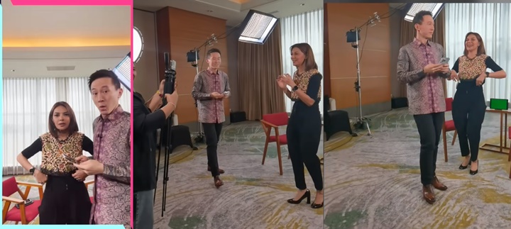 Ngonten Bareng, Najwa Shihab dan CEO TikTok Tampan Menjelma Bak Couple Hits