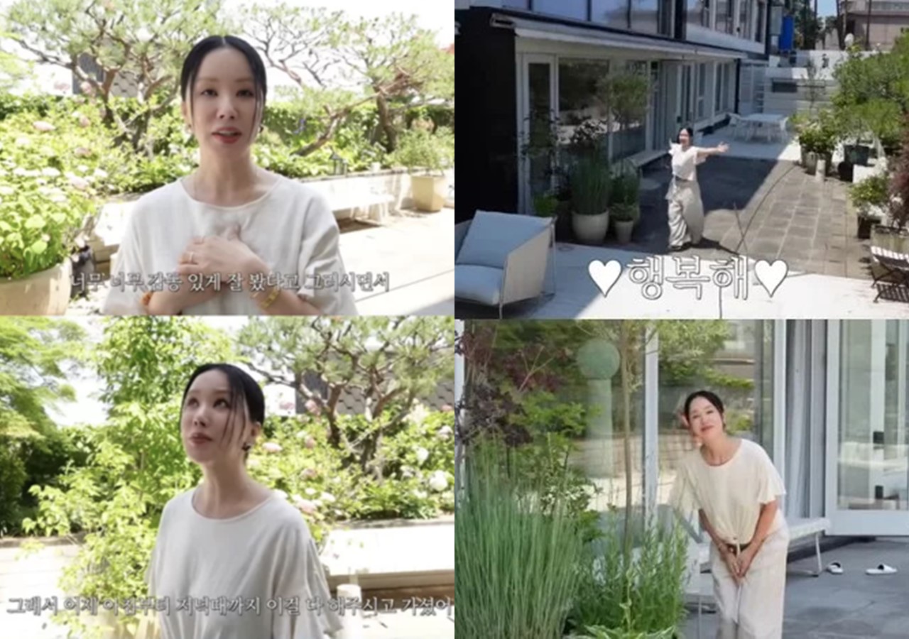Uhm Jung Hwa \'Doctor Cha\' Pamer Taman Bunga Yang Indah Di Vila Mewahnya Usai Direnovasi