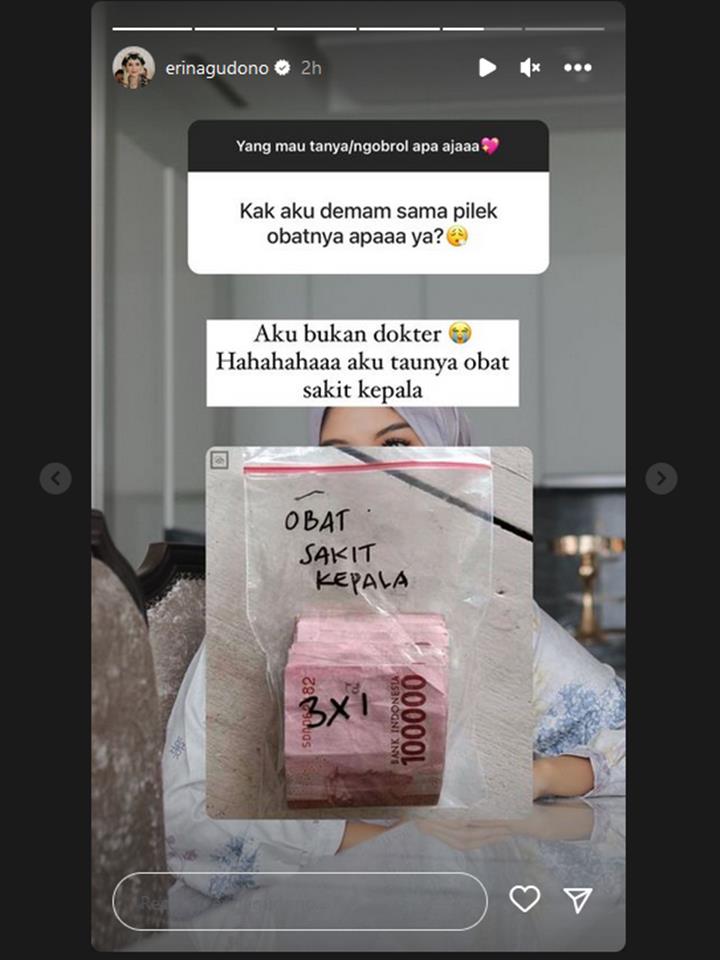 Obat Sakit Kepala Ala Erina