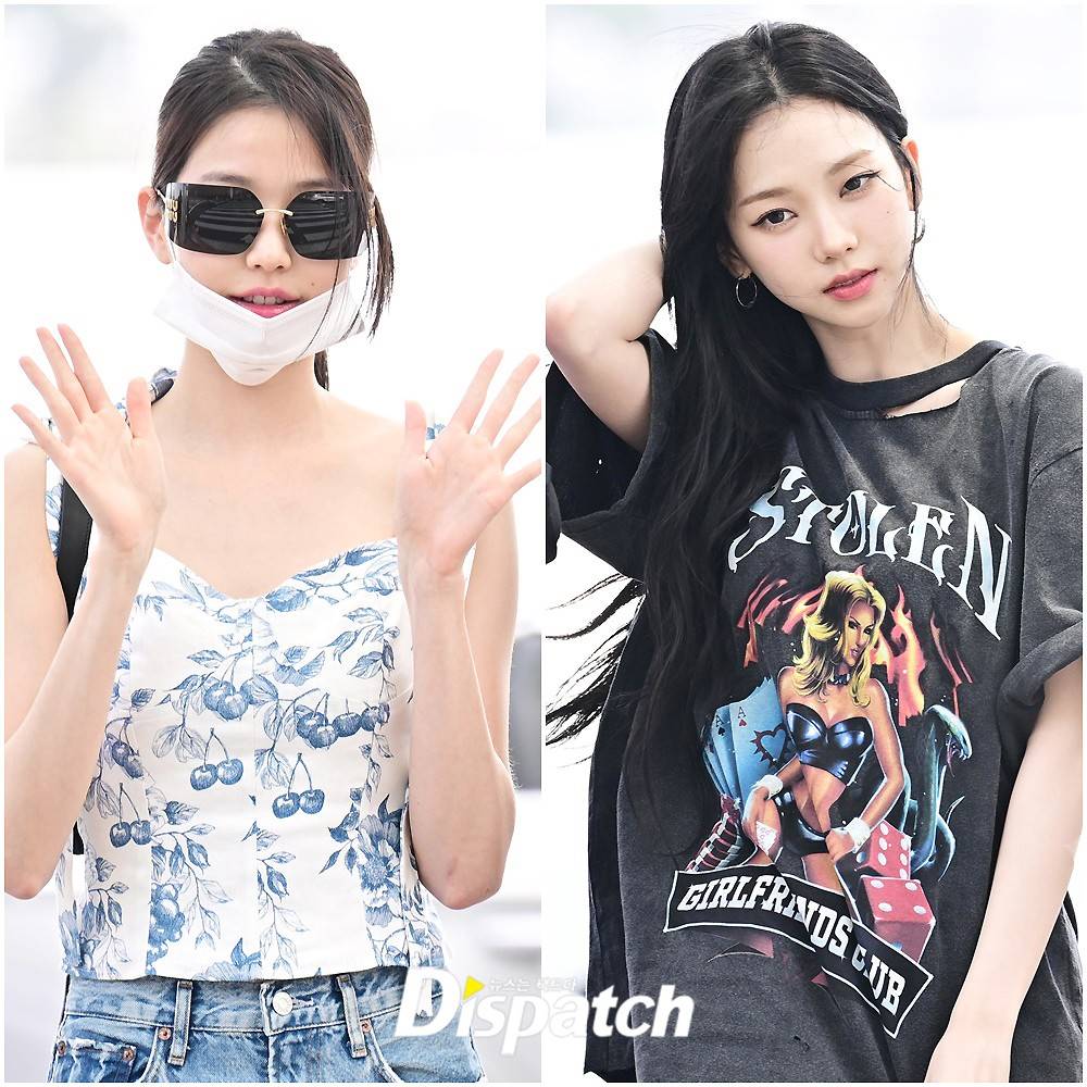 Dispatch menyoroti mengenai style Karina aespa dan Jang Won Young IVE