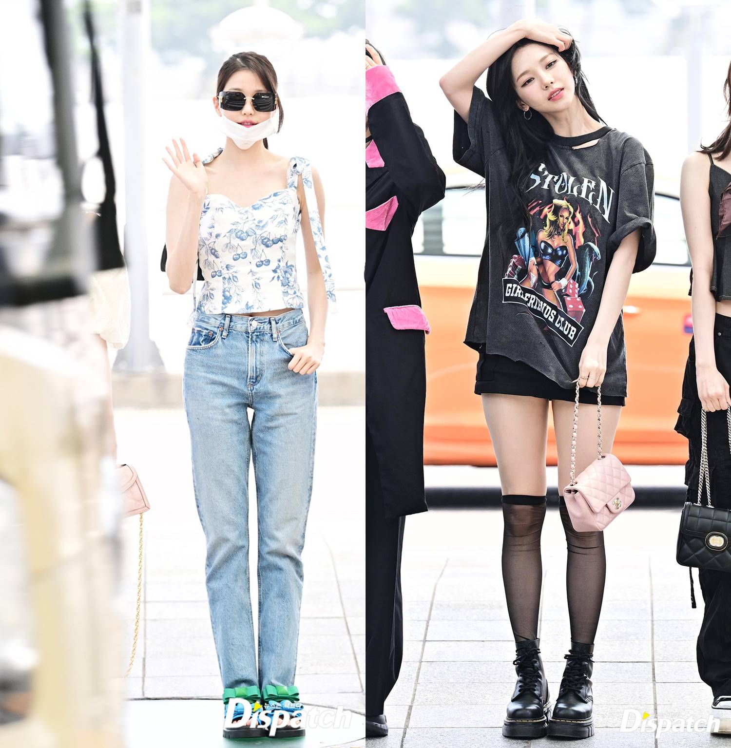 Dispatch menyoroti mengenai style Karina aespa dan Jang Won Young IVE