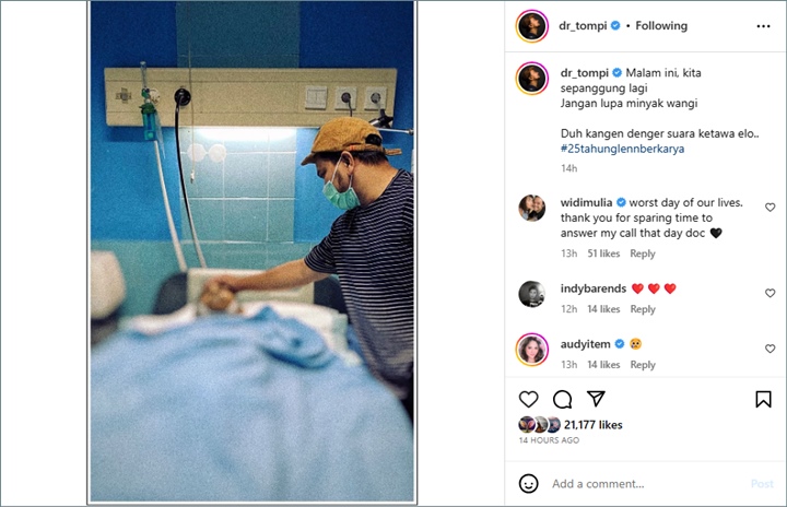 Peringatan 25 Tahun Karier Glenn Fredly, Tompi: Kita Sepanggung Lagi