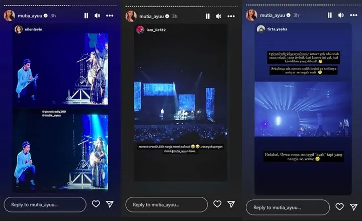 Momen Gewa \'Ketemu\' Glenn Fredly di Konser \'25 Years of Music\' Bikin Mewek Se-Ancol