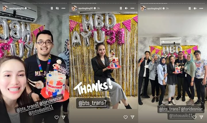 Bak Ultah Tanpa Henti, Ayu Ting Ting Kembali Dapat Kejutan Bak Ultah Tanpa Henti, Ayu Ting Ting Kembali Dapat Kejutan Bak Ultah Tanpa Henti, Ayu Ting Ting Kembali Dapat Kejutan