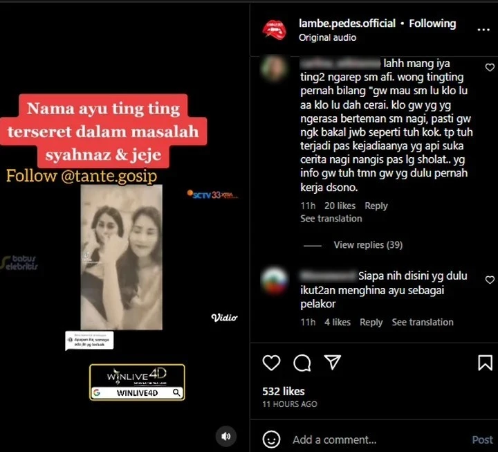 Video Lawas Ayu Ting Ting Disindir Syahnaz Sadiqah dan Nisya Ahmad Viral Lagi