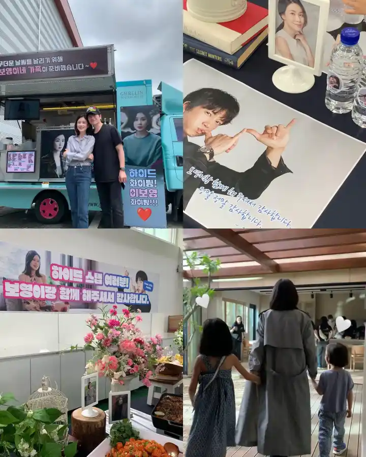 Ji Sung Mampir di Tempat Kerja Lee Bo Young, Bawa Anak-anak dan Makanan Mewah