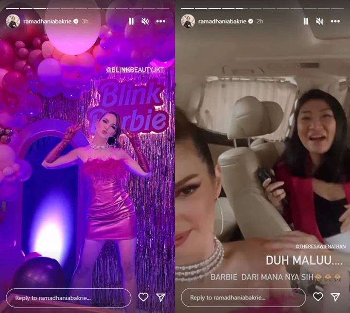 Tampil Serba Pink, Nia Ramadhani Malu Usai Dipuji Bak Barbie Tampil Serba Pink, Nia Ramadhani Malu Usai Dipuji Bak Barbie Tampil Serba Pink, Nia Ramadhani Malu Usai Dipuji Bak Barbie